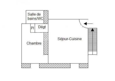 Appartement - 37 m² - 2 pièces