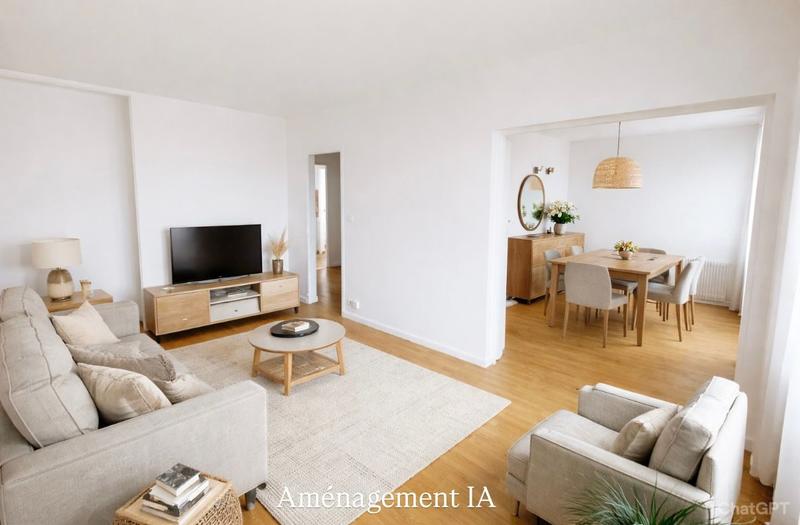 Appartement - 53 m² - 3 pièces