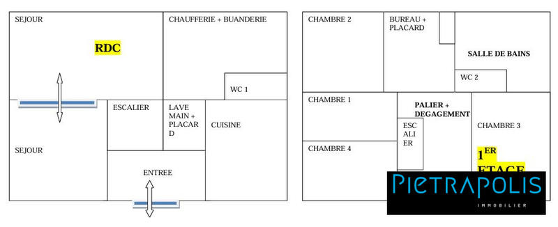 Maison ancienne - 150 m² - 7 pièces