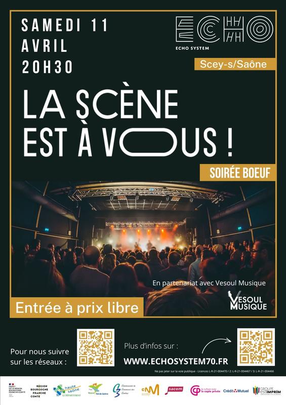 La Scène est à Vous ! – Soirée bœuf