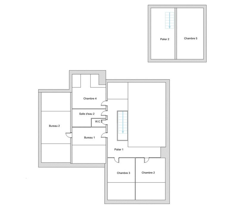 Maison - 205 m² - 8 pièces