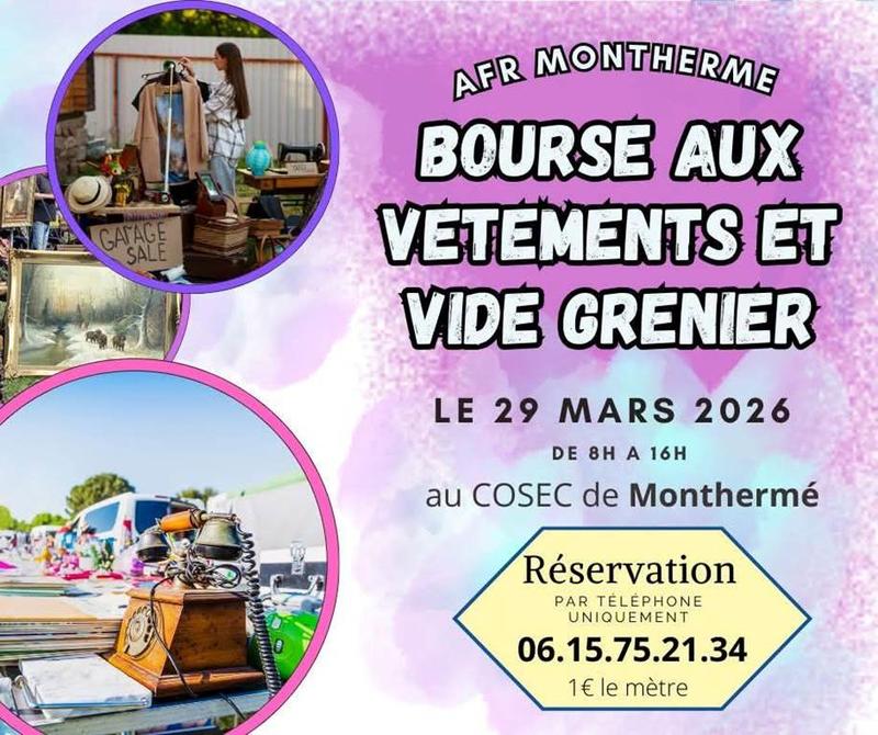 Bourse aux jouets et vide grenier