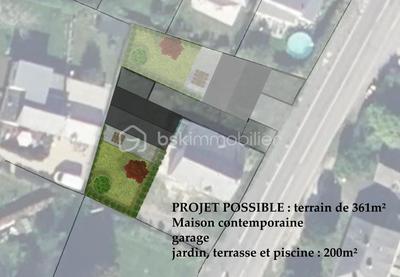 Terrain constructible - 361 m²