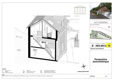 Maison - 51 m² - 2 pièces