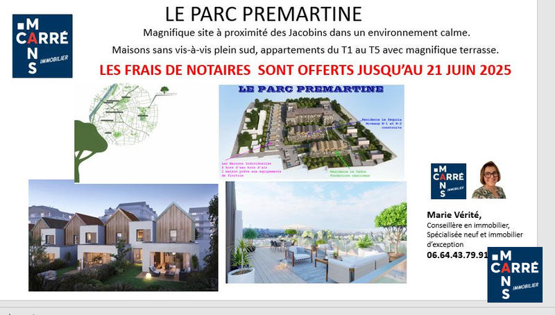 Appartement - 45 m² - 2 pièces