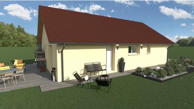 Maison de village - 90 m² - 4 pièces