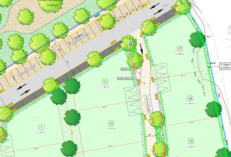 Terrain - 370 m²