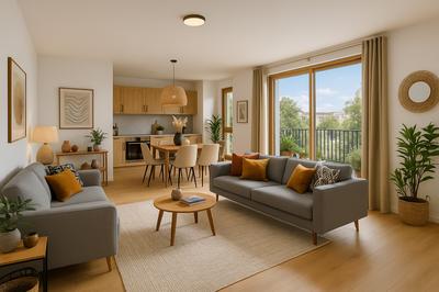 Appartement - 63 m² - 3 pièces