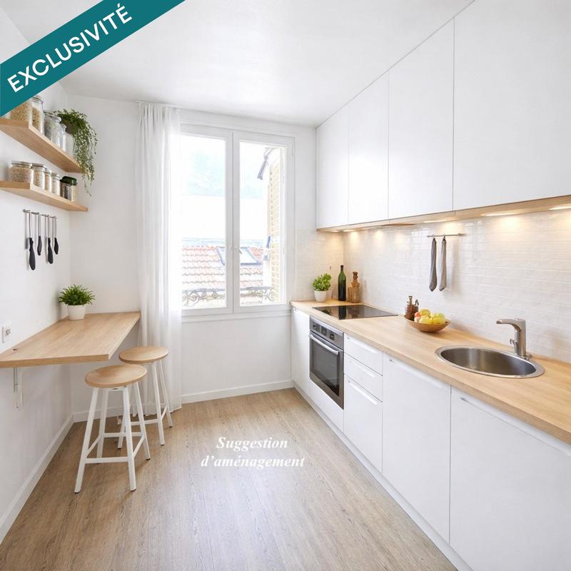 Appartement - 38 m² - 2 pièces