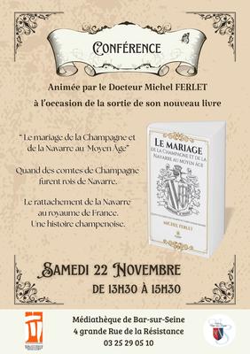 Conférence : le mariage de la Champagne et de la Navarre au Moyen-Âge