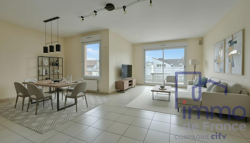 Appartement - 105 m² - 5 pièces