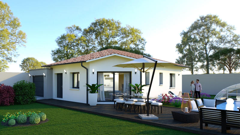 Maison - 61 m² - 3 pièces