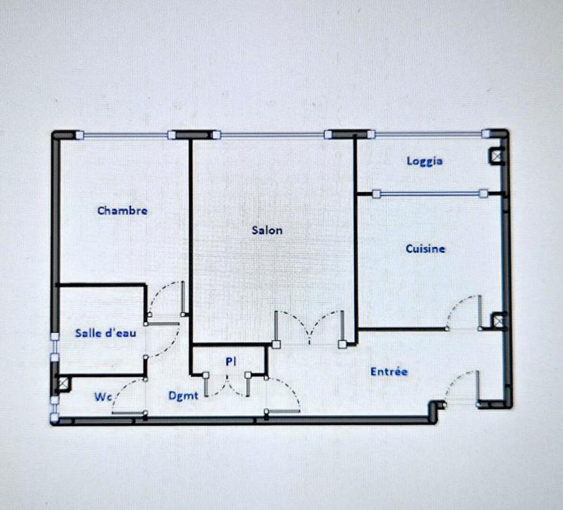 Appartement - 52 m² - 2 pièces