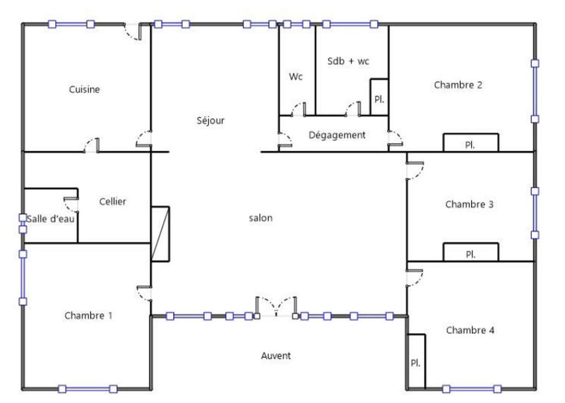 Maison - 150 m² - 5 pièces