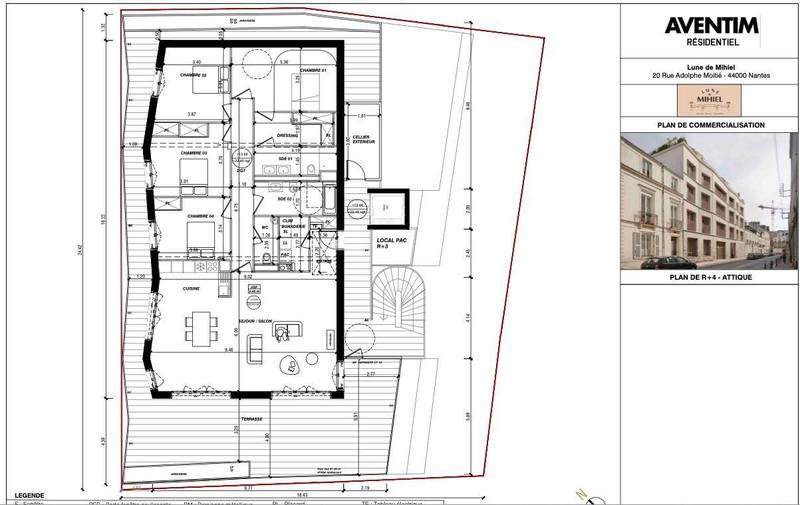 Appartement - 154 m² - 5 pièces
