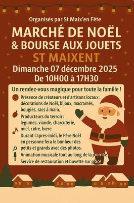 Marché de noël - bourse aux jouets