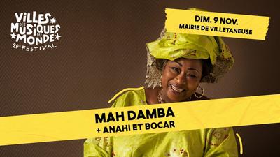Mah Damba + Anahi &amp; Bocar à Villetaneuse