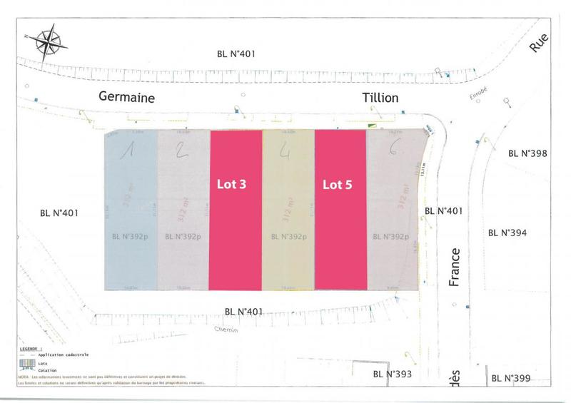 Terrain constructible - 312 m²