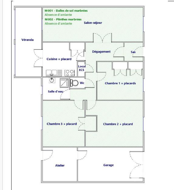 Maison - 90 m² - 4 pièces