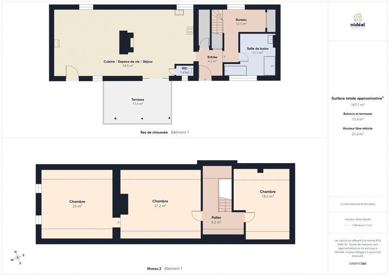 Maison - 129 m² - 4 pièces