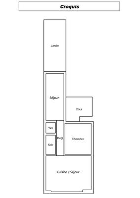 Appartement - 40 m² - 2 pièces