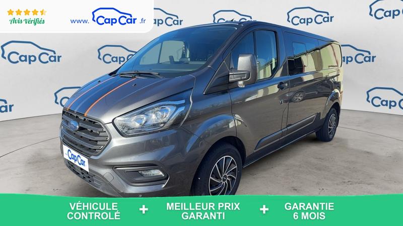 Ford Transit Custom Fourgon Vu L2h1 2.0 EcoBlue 170 Bva Limited 320 Cabine Approfondie - 6 places Automatique