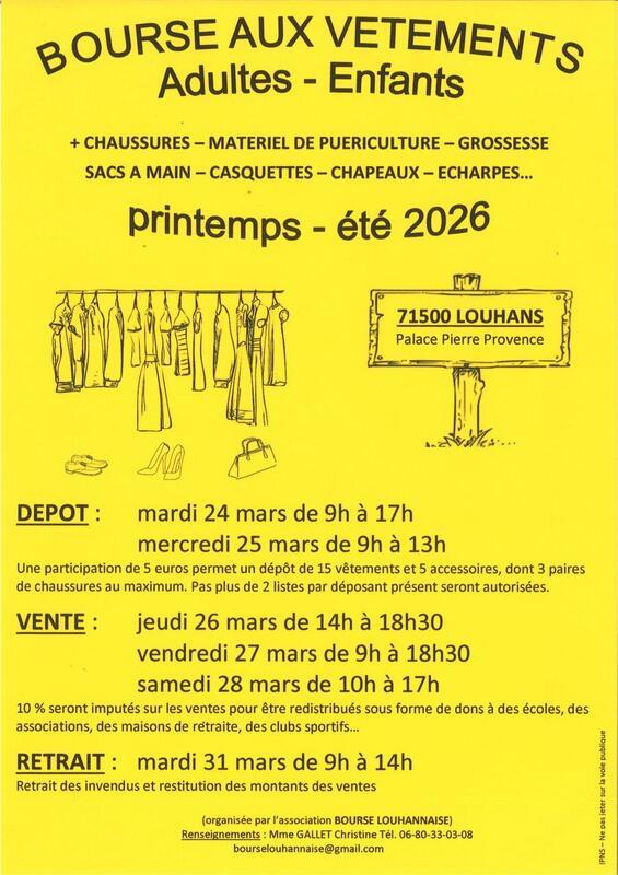 Bourse aux vêtements adultes et enfants