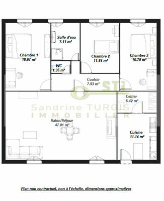 Maison - 126 m² - 5 pièces