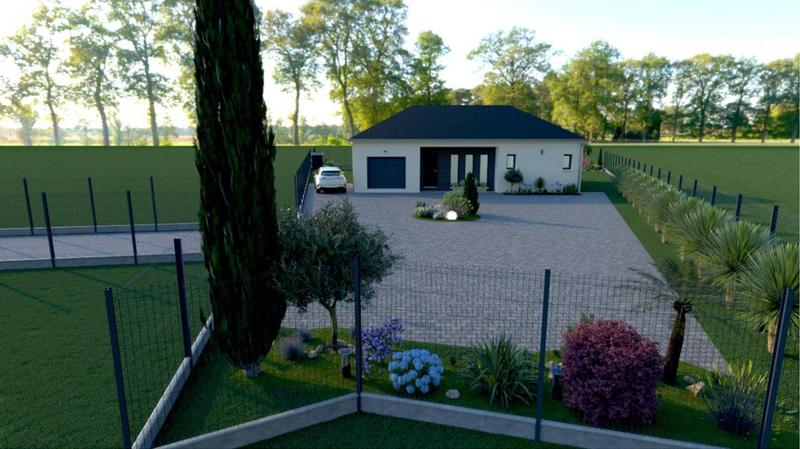 Terrain constructible - 1 252 m²