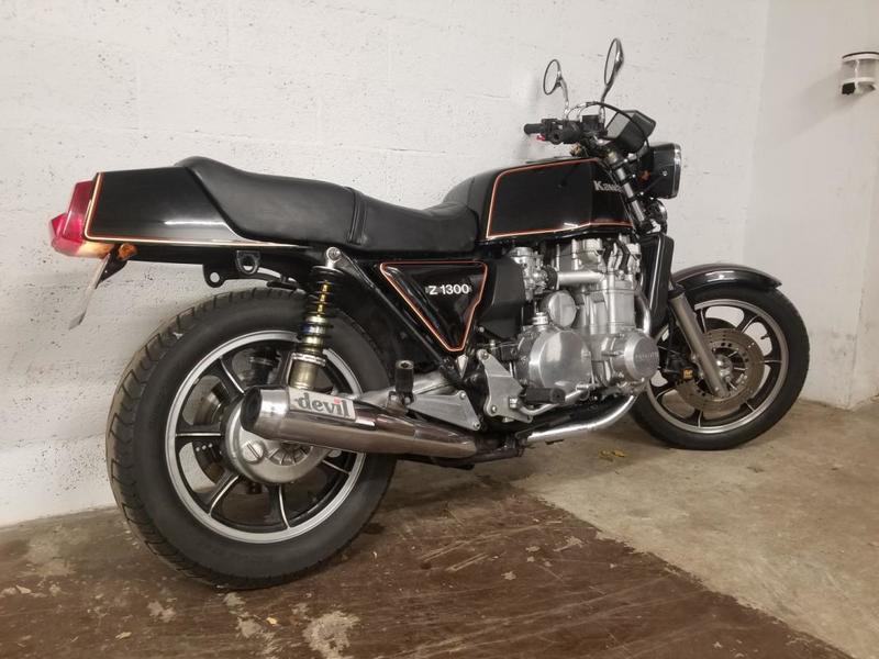 Kawasaki Z 1300 kawasaki noir 628