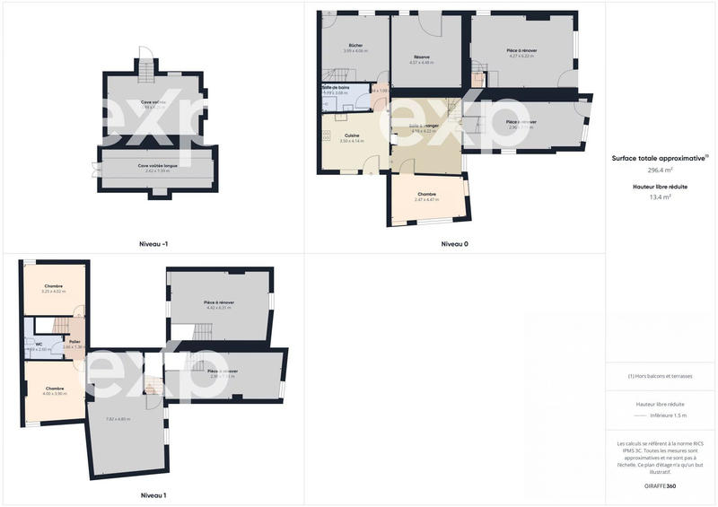 Maison - 97 m² - 4 pièces