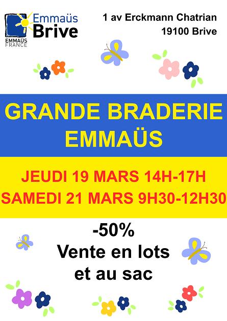 Grande braderie Emmaüs (Emmaüs Brive)