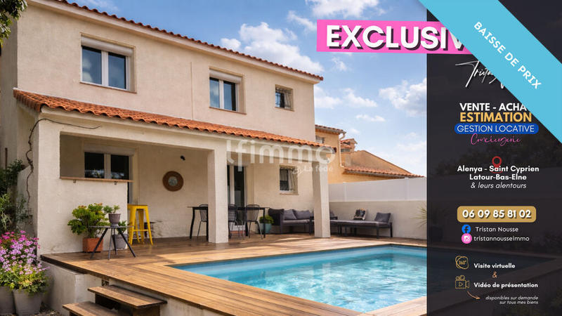 Maison - 120 m² - 5 pièces