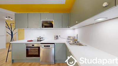 Chambre - 9 m² - 1 pièce