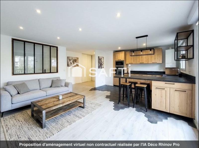 Appartement - 88 m² - 4 pièces