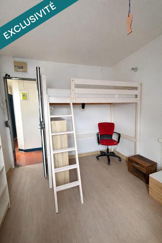 Appartement - 17 m² - 2 pièces
