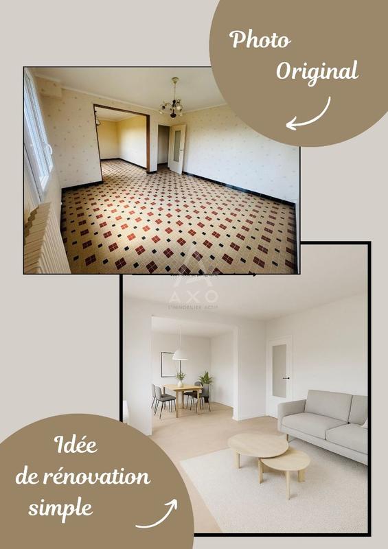 Maison - 91 m² - 4 pièces