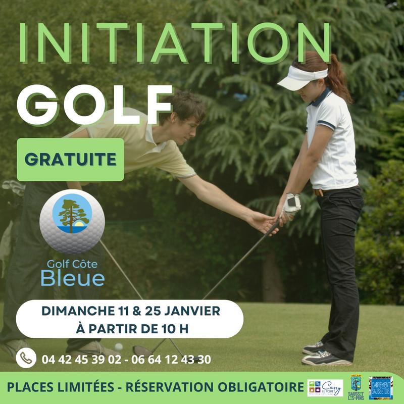 Initiation gratuite au golf