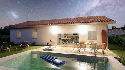 Maison - 100 m² - 6 pièces