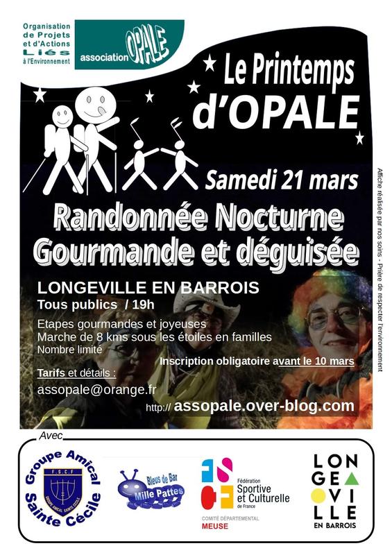 Randonnée nocturne, gourmande et déguisée