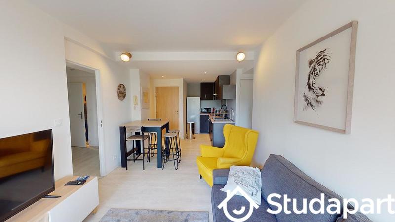 Chambre - 9 m² - 1 pièce