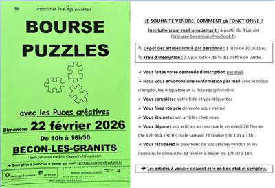 Bourse aux puzzles