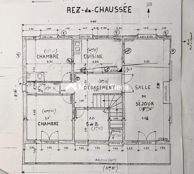 Maison - 185 m² - 8 pièces