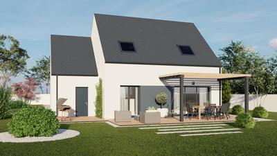 Maison - 92 m² - 5 pièces