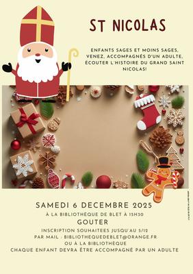 Le goûter de Saint-Nicolas