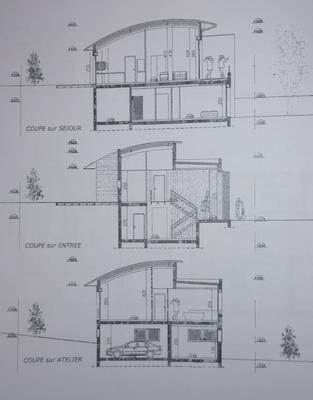 Maison contemporaine - 255 m² - 7 pièces