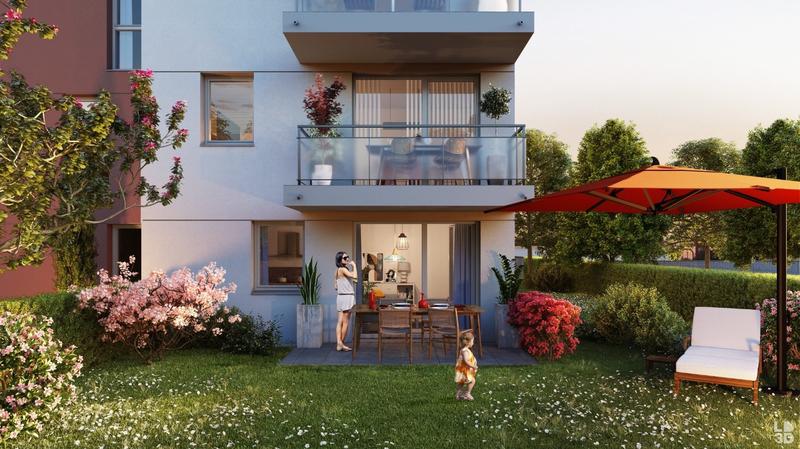 Appartement - 60 m² - 3 pièces