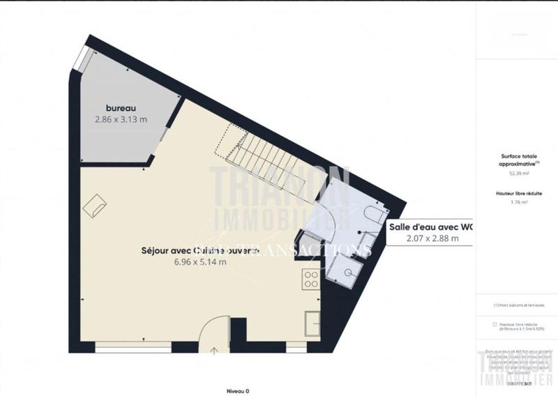 Maison de ville - 101 m² - 4 pièces