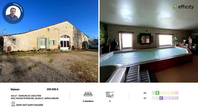 Maison - 300 m² - 7 pièces