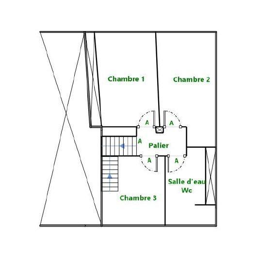 Maison - 88 m² - 4 pièces